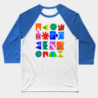 Shapes vs Shapes Part 3 Baseball T-Shirt